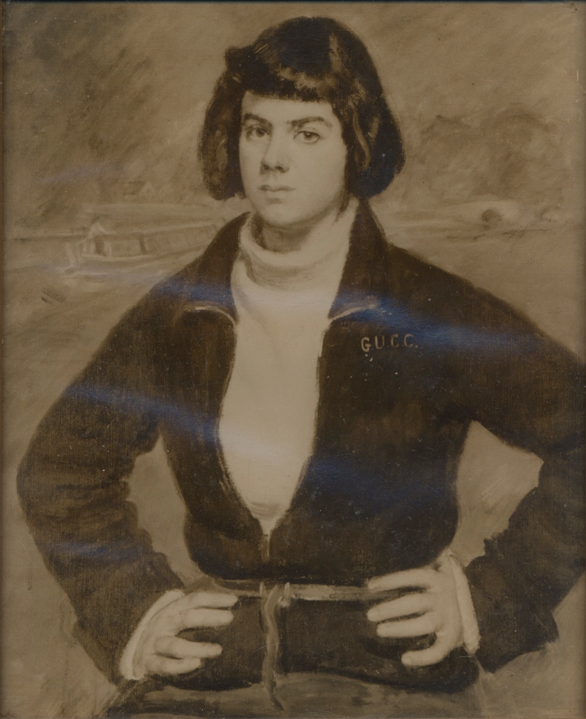 CHRISTIAN CROIL VLASTO (m. Abbas) portrait by Bernard Hailstone RA for The Imperial War Museum London.jpg